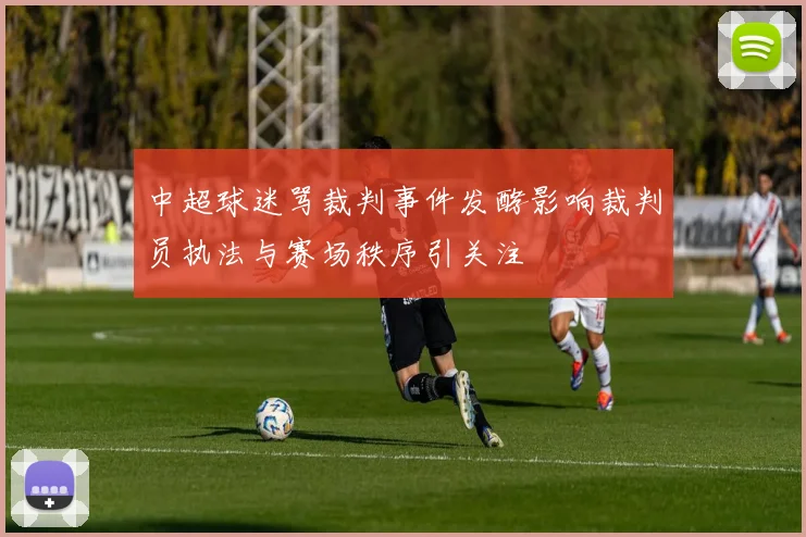 中超球迷骂裁判事件发酵影响裁判员执法与赛场秩序引关注
