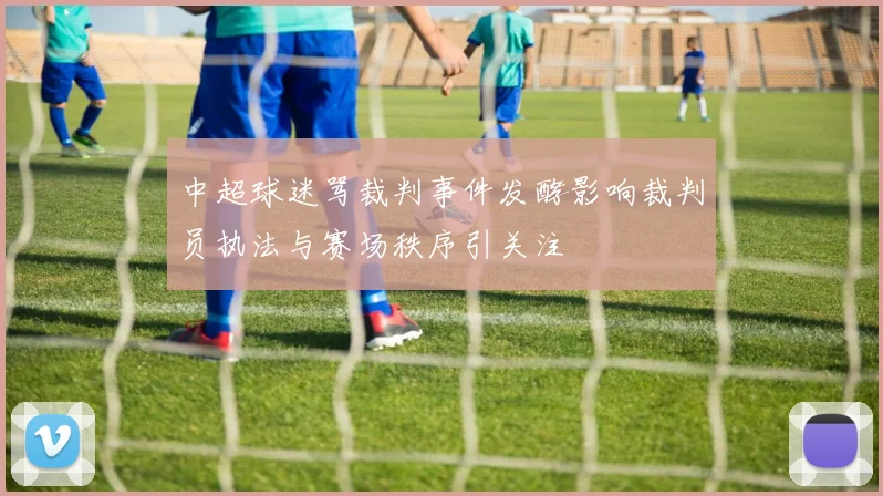 中超球迷骂裁判事件发酵影响裁判员执法与赛场秩序引关注